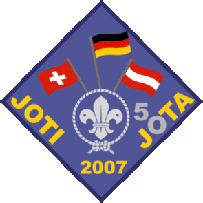 D-A-CH JOTA-JOTI Aufnäher 2007