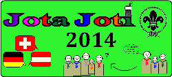 D-A-CH JOTA-JOTI Aufnäher 2014