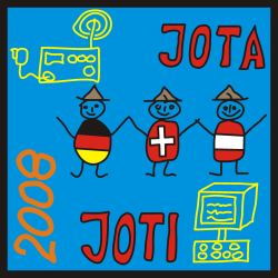 D-A-CH JOTA-JOTI Aufnäher 2008