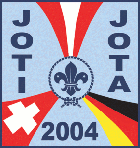 D-A-CH JOTA-JOTI Aufnäher 2004